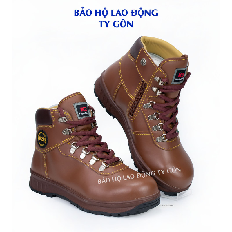 Giày bảo hộ K2-14 cao cấp có khóa kéo